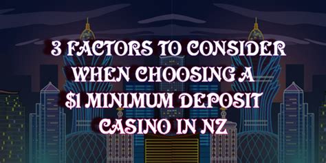 $1 casino deposit
